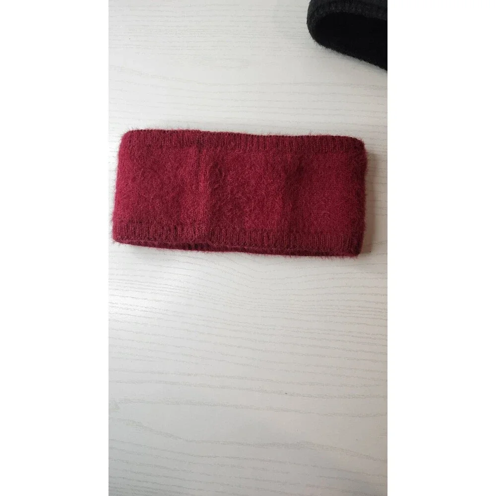 Headband  color burgundy  elegant and warm